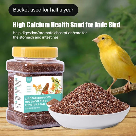 Jade bird special health sand nutrition sand laterite powder calcium supplement small particles 1200ml