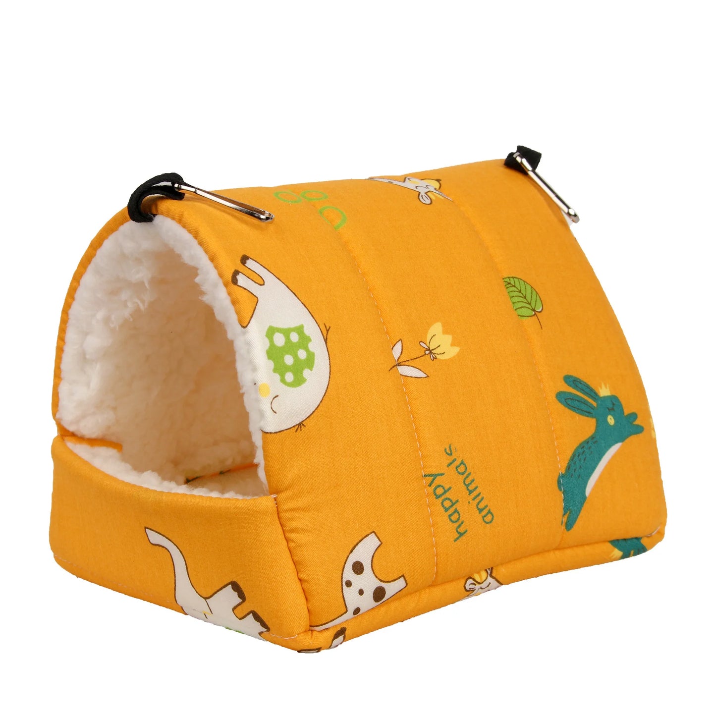 Autumn Winter Parrot Nest House Comfortable Hammock Hanging Cage Plush Thickened Sleeping Bed Cave For Bird Pet Accessories