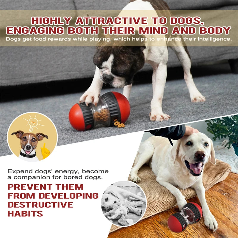 Interactive Dog Toy Rolling Ball