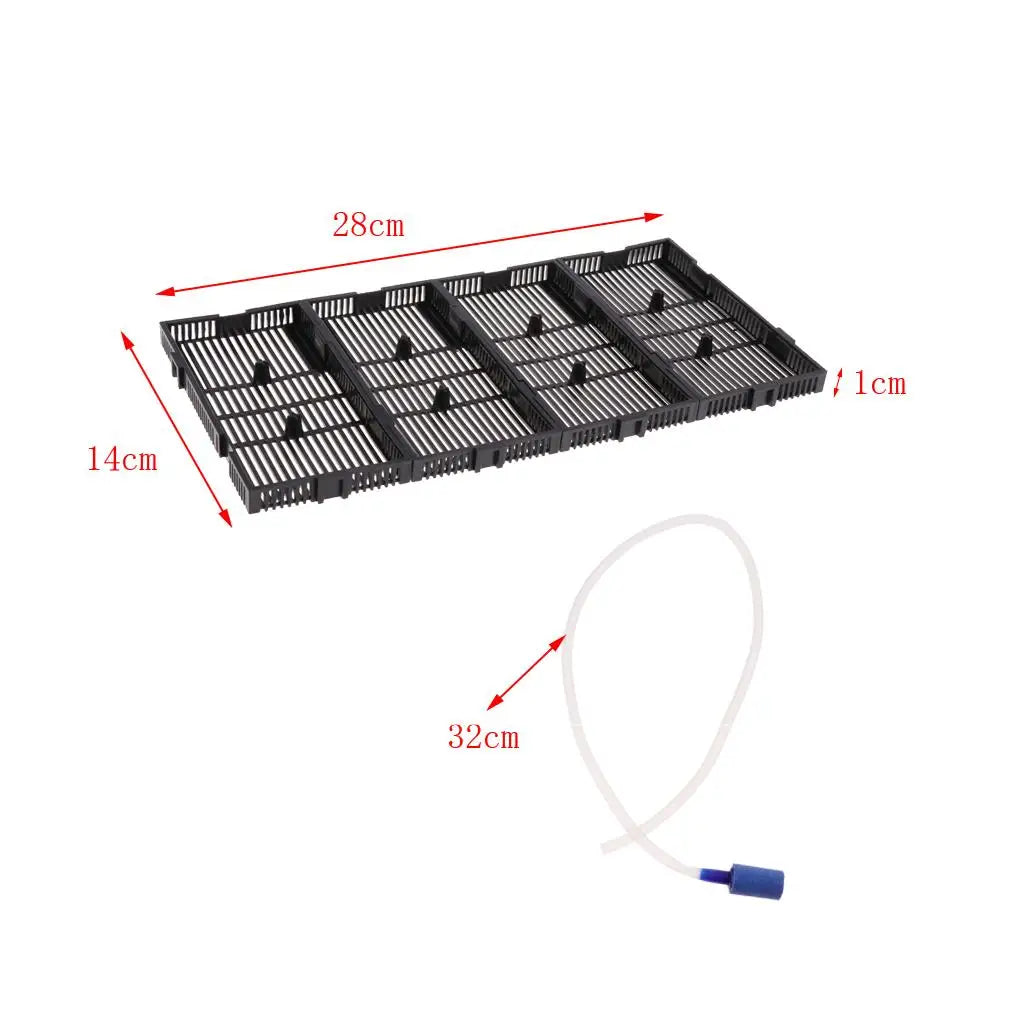 Aquarium Fish Tank Undergravel Filtration Filtration Tray Filter