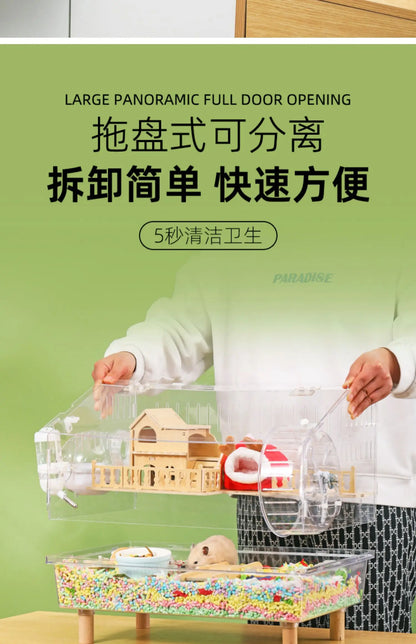 Hamster Cage Djungarian Hamster Special Cage Super Cheap Big Villa Basic Cage All Products Set Complete