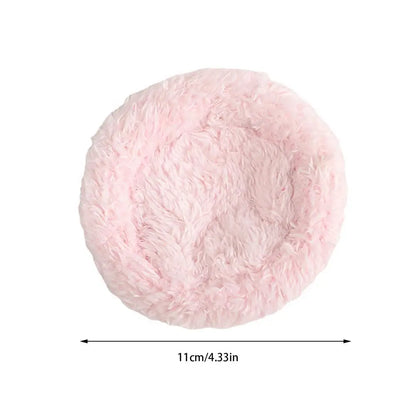 Bird Cotton Nest Coconut Shell Parrot Warm Nest Mat Bird Sleeping Tool with Thickened Edge for Lovebird Budgie Parakeet Conure