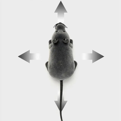 Electronic Mouse Cat Toy Mouse Interactive Cat Toys Wireless Electronic Mouse A Better Gift For Your Cats Dogs Pets Children And