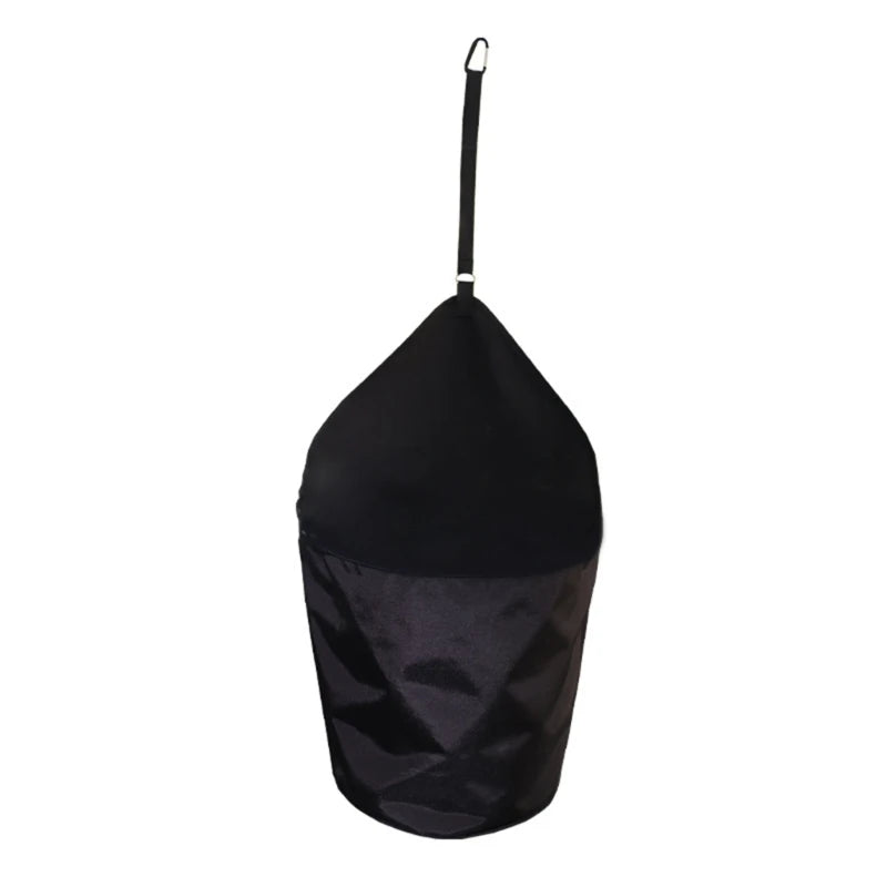Horse Trailer Organizers Horse Feed Bag Container Hanging Bucket Holder Nylon Black Trailer Bucket Bag Easy to Install