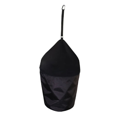 Horse Trailer Organizers Horse Feed Bag Container Hanging Bucket Holder Nylon Black Trailer Bucket Bag Easy to Install