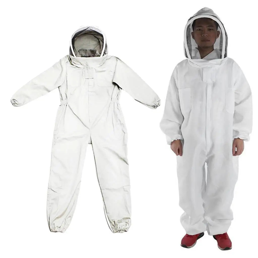 Beekeeper Protective Suit Bee Keeping Equipment Beekeeping Jacket White New