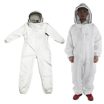 Beekeeper Protective Suit Bee Keeping Equipment Beekeeping Jacket White New