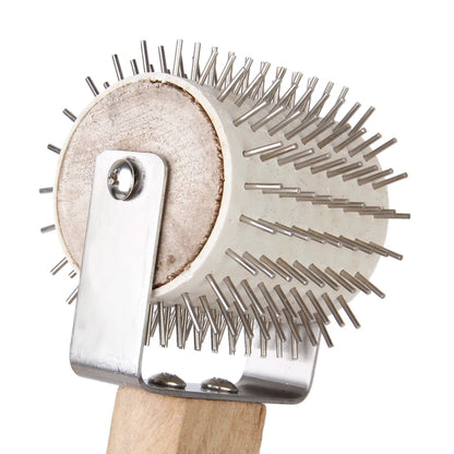 Uncapping Stainless Steel Needle Roller Honeycombs Extracting BeeKeeping