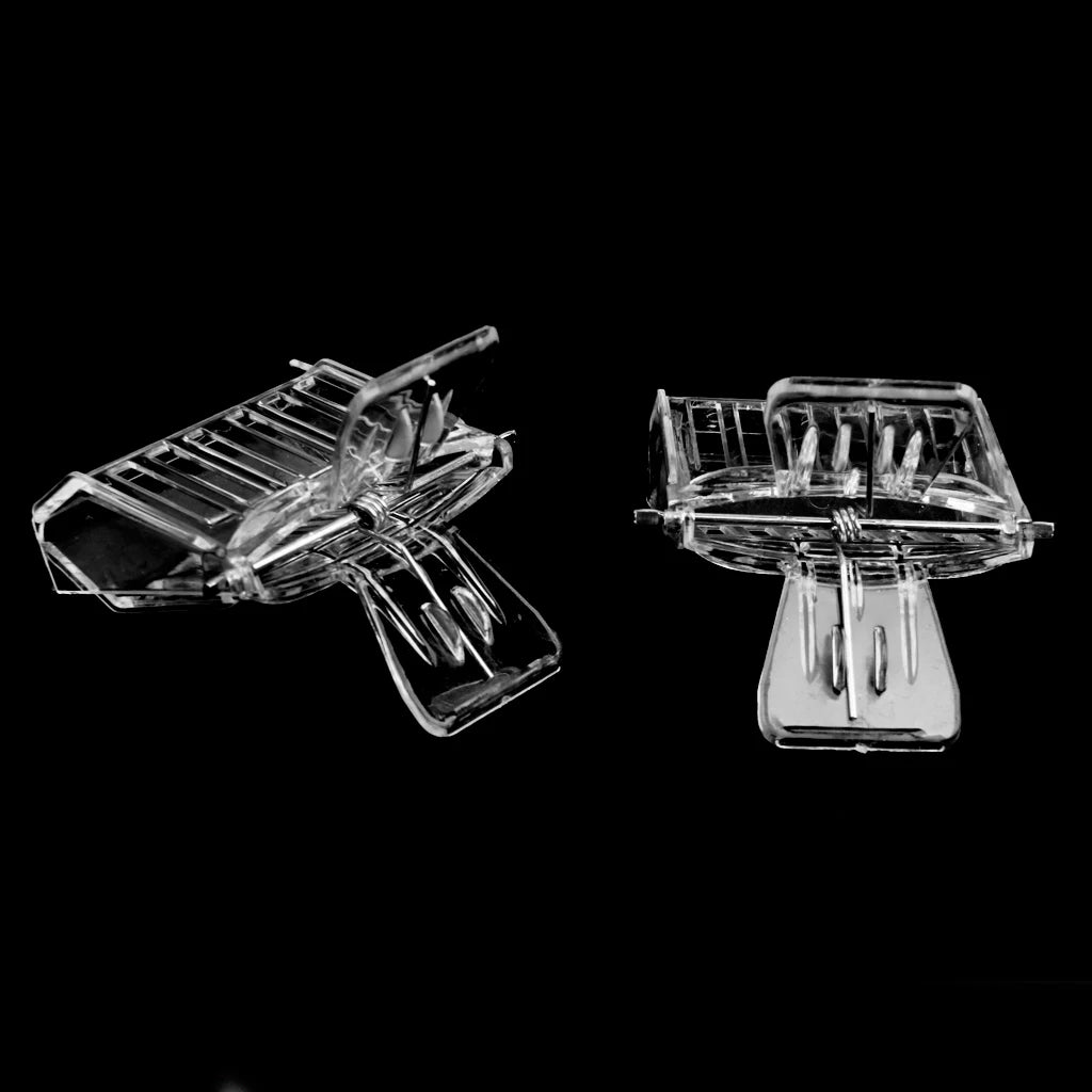 5x Plastic Hair Clips Queen Cage Bee Catcher Catch Beekeeper Tool
