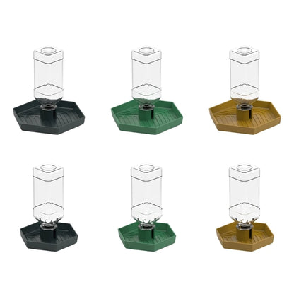 Reptiles Drinking Bowl Water Bottle and Water Feeder For Turtles Lizards And Bearded Dragons Pet Watering Supply Dropsale
