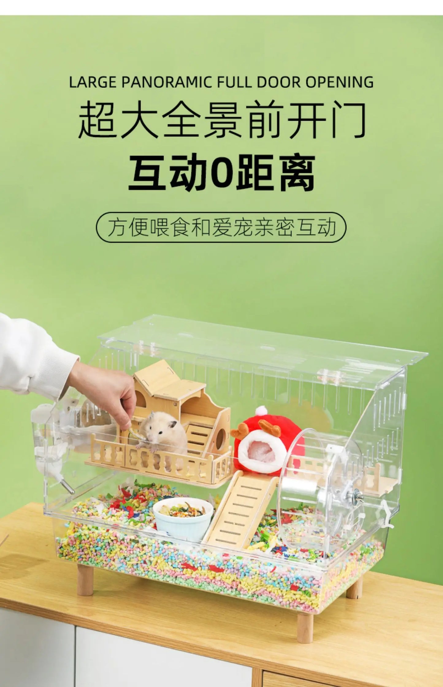 Hamster Cage Djungarian Hamster Special Cage Super Cheap Big Villa Basic Cage All Products Set Complete