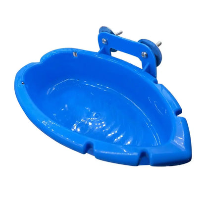 Parrot Bath Tub Bowl Bird Water Feeder Basin Parrot Cage Hanging Bird Bath Tub Bathing Supplies Feeder Bird Cage Accessories