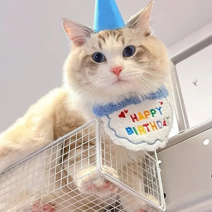 Birthday Hat & Bandana Set