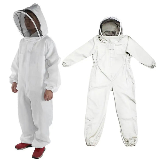 Beekeeper Protective Suit Bee Keeping Equipment Beekeeping Jacket White New