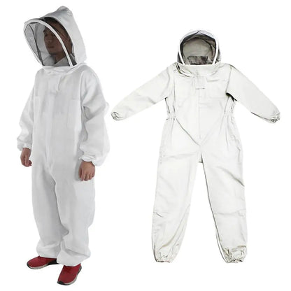 Beekeeper Protective Suit Bee Keeping Equipment Beekeeping Jacket White New