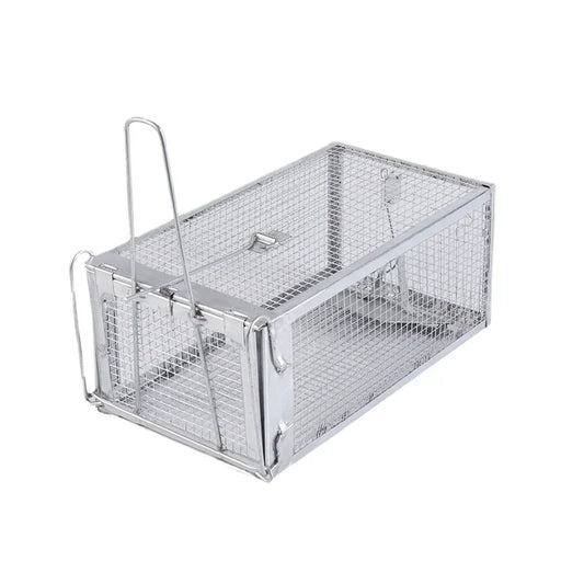 1pc Iron Sensitive Rat Trap Rat Catcher Cage for Chipmunks Rats Hamsters Similar-sized Live Rodents