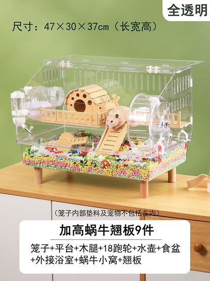 Hamster Cage Djungarian Hamster Special Cage Super Cheap Big Villa Basic Cage All Products Set Complete