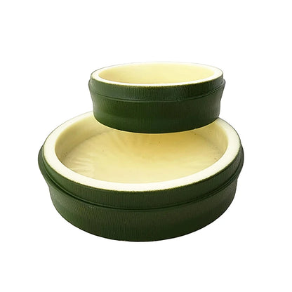 Pet Reptile Feeder Bowl Resin Aquarium Basin Food Water Pot Reptile Turtle Tortoise Scorpion Lizard Crabs Supplies Dropshipping