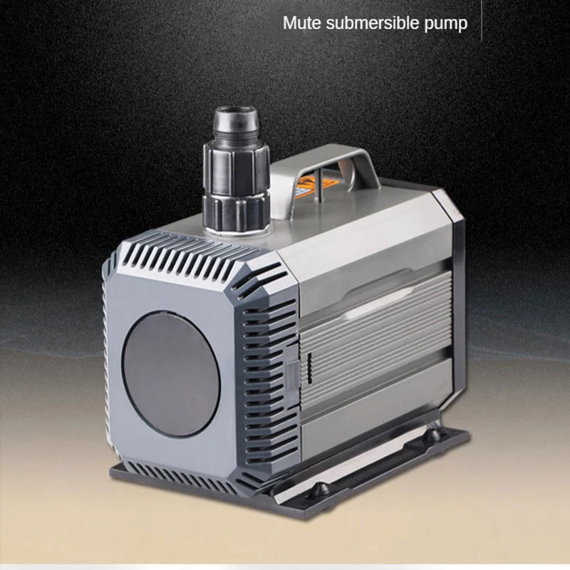 Aquarium Submersible Pump 220-240V Fountain Filter Fish Pond Silent Pump Amphibious Water Tank Fountain Side Suction Pump