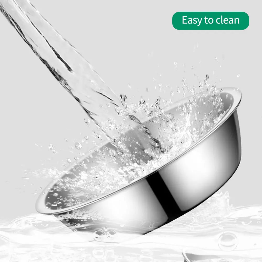 Large Capacity Stainless Steel Dog Bowl