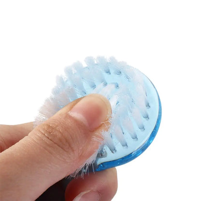 Long Hair Small Hamster Brush Plastic Round Head Guinea Pig Massage Combs Soft Bath Mini Brush Golden Bear Cleaning Comb