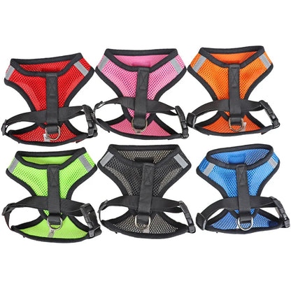 Adjustable Leash Reflective Harness